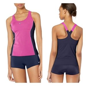 Nike Tankini Powerback Color Surge XL